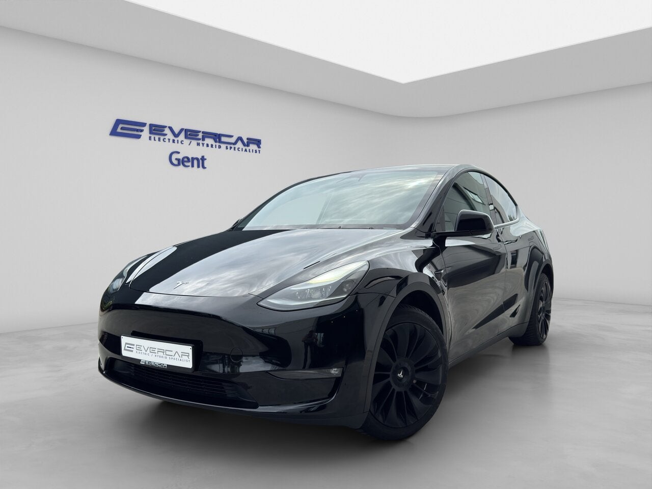 Tesla Model Y Long Range AWD **TOWHOOK*LEATHER*MATRIX**, Auto's, Tesla, 514 pk, 0 kg, Zwart, 5 zetels