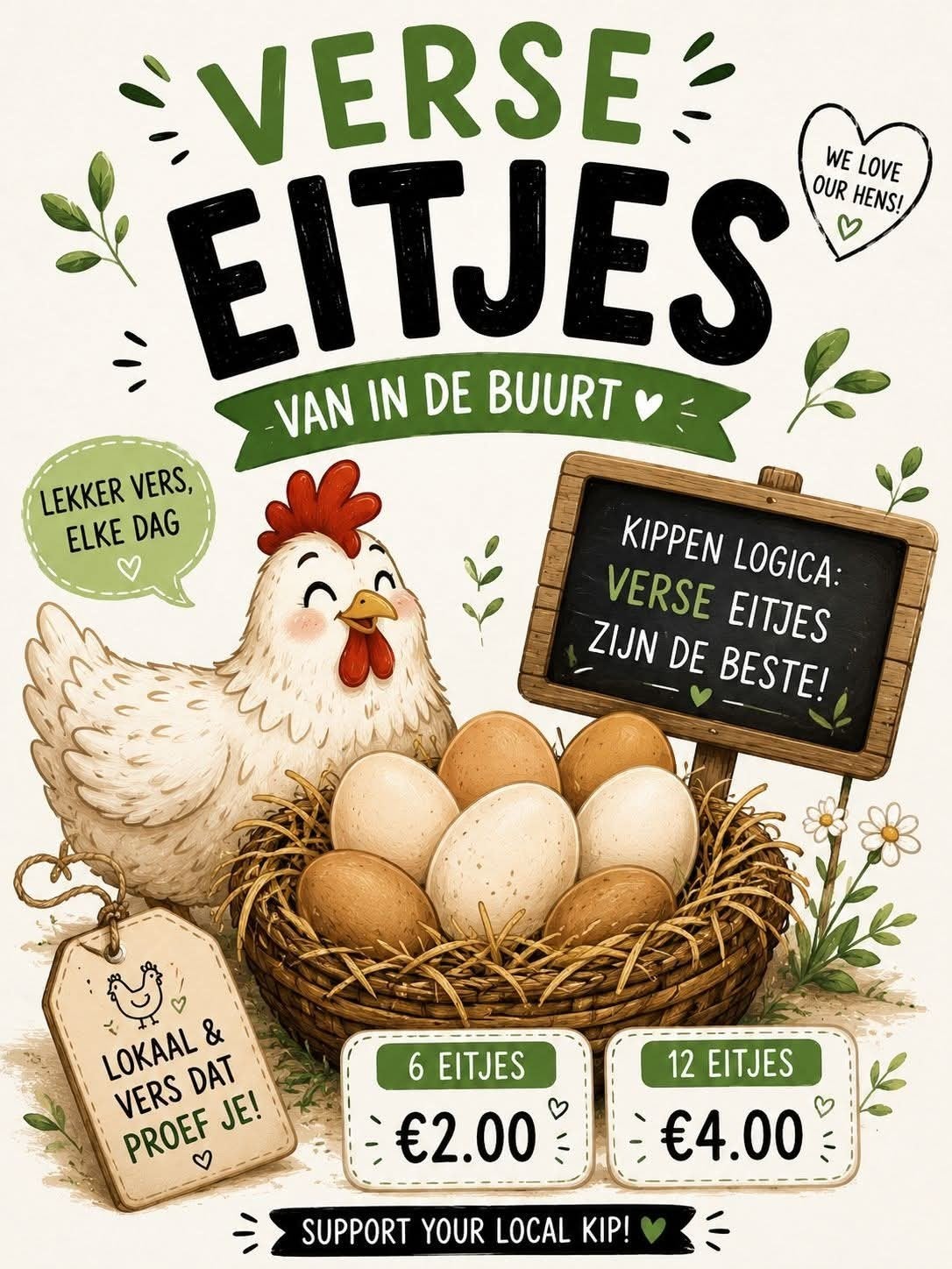 Verse eieren, Divers, Produits alimentaires, Enlèvement