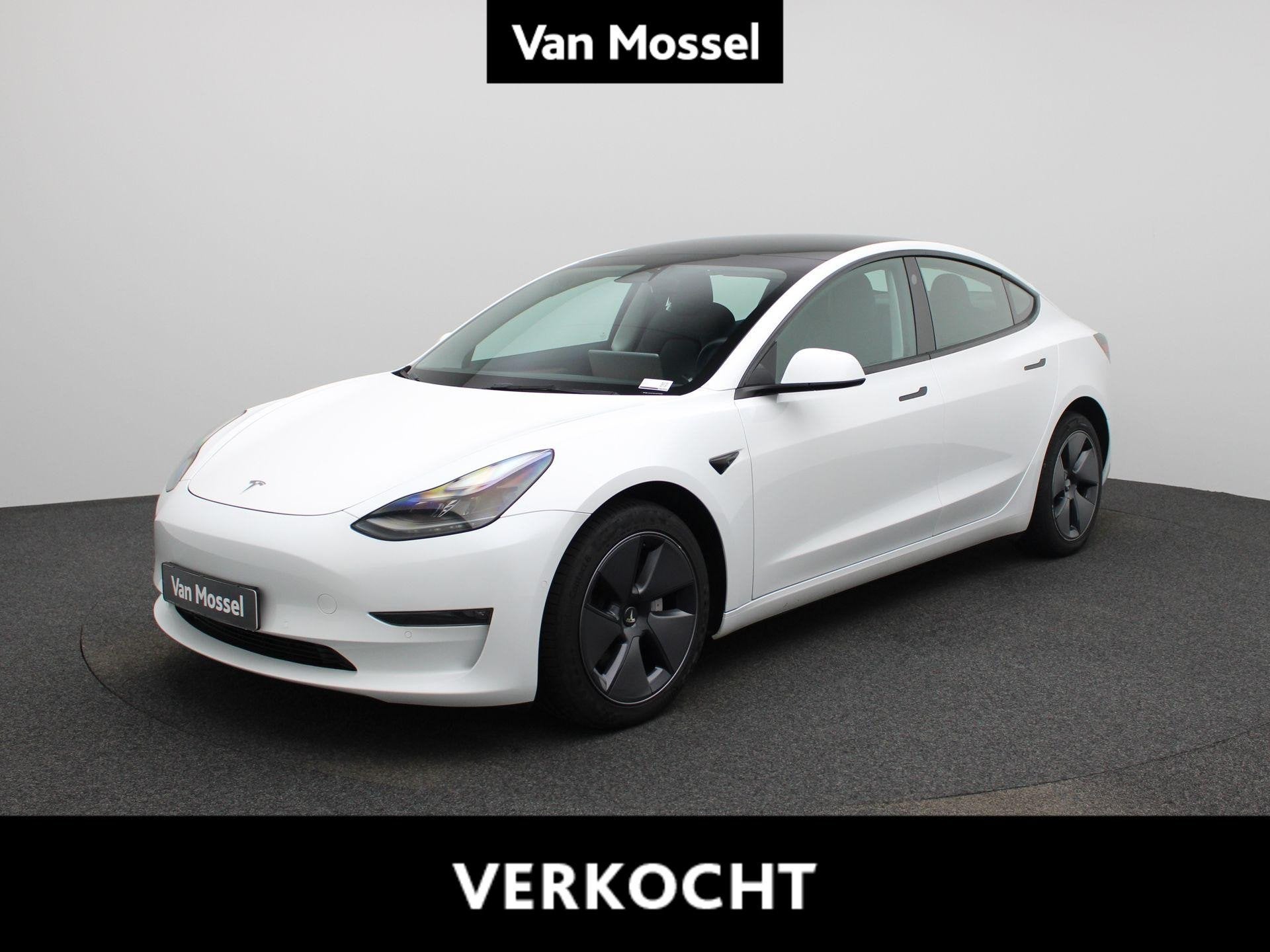 Tesla Model 3 Long-Range Dual Motor AWD (automatique), Entreprise, Automatique, Tissu, Quatre roues motrices / 4X4