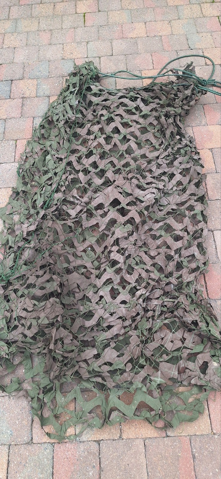 Filet de camouflage, Enlèvement