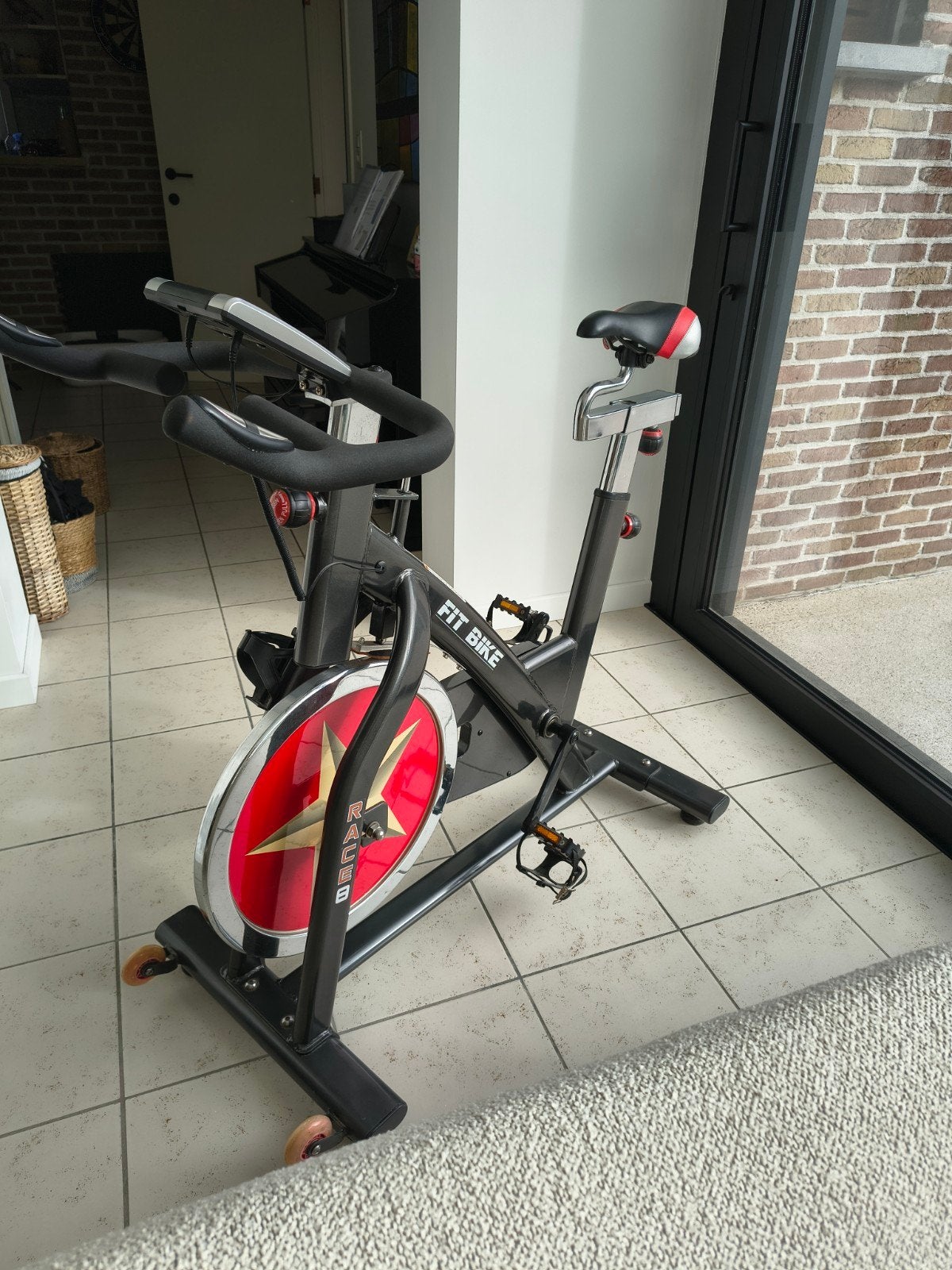 Fitbike Race 8 spinningfiets 20kg vliegwiel, Ophalen, Spinningfiets