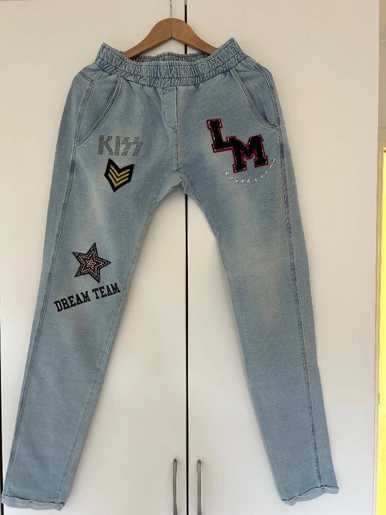 Broek jeans, Kleding | Dames, Broeken en Pantalons, Blauw, Lang, Gedragen, Ophalen