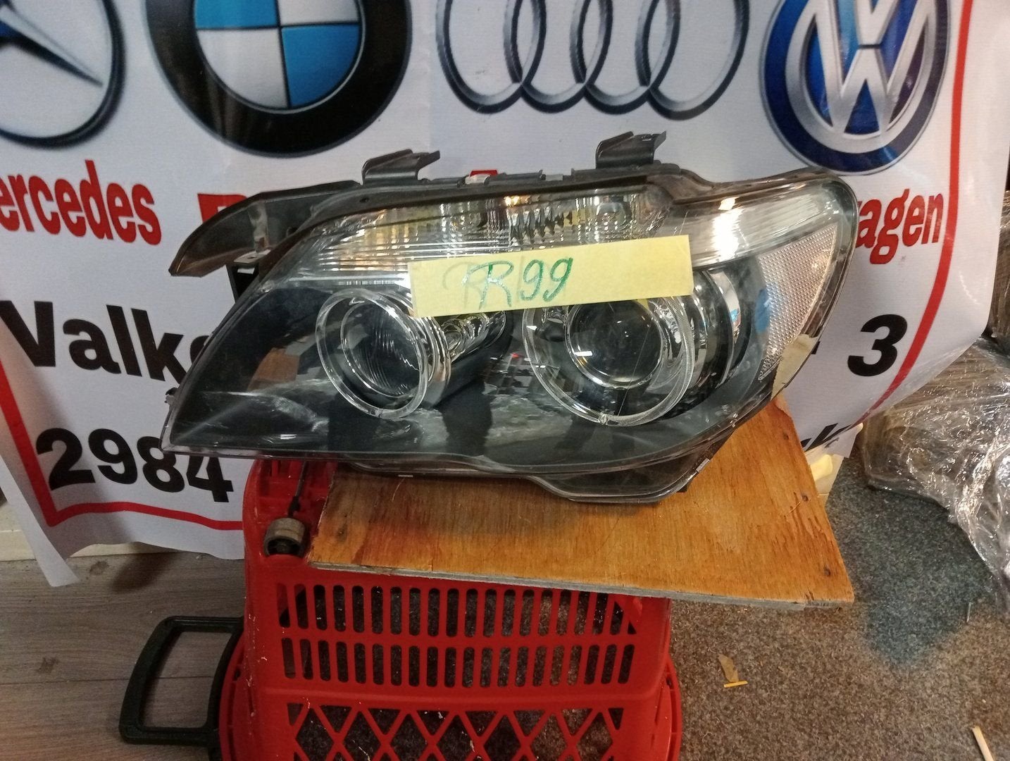 Koplamp, links BMW 7 serie 730, Auto-onderdelen, Gebruikt, -, -, Ophalen of Verzenden
