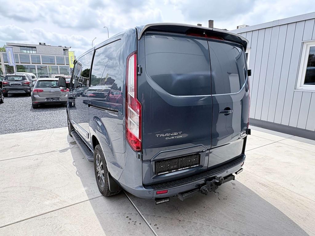 Ford Transit Custom 2.0 TDCi L1H1 sport - automaat *12m gara, Autos, Cuir, Achat, 6 portes, Euro 6