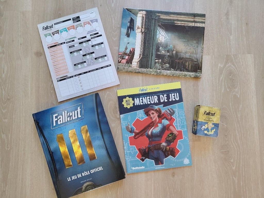 Fallout le jeu de rôle, Livres, Enlèvement, Utilisé, Autres sujets/thèmes, Arkhane Asylum