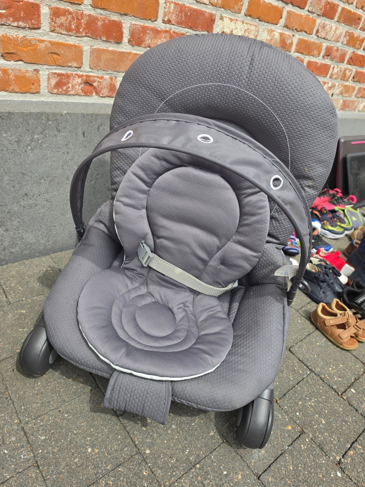 Chicco relax, Kinderen en Baby's, Wipstoeltjes, Ophalen, Schommelstoel, Chicco, Met gordel(s) of riempje(s)