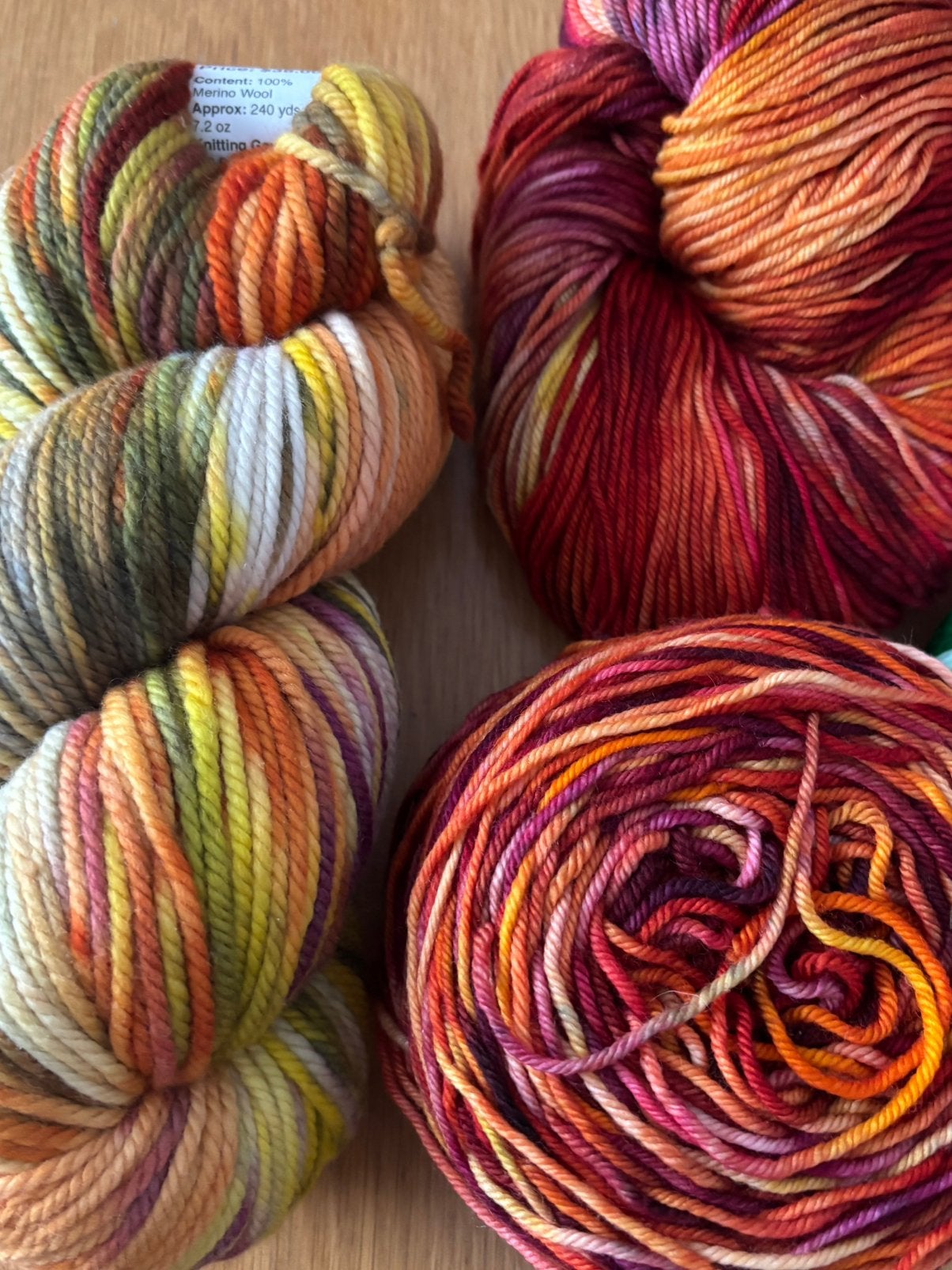Lot hand geverfde Miss Babs Garens, Hobby & Loisirs créatifs, Enlèvement ou Envoi, Comme neuf, Tricot