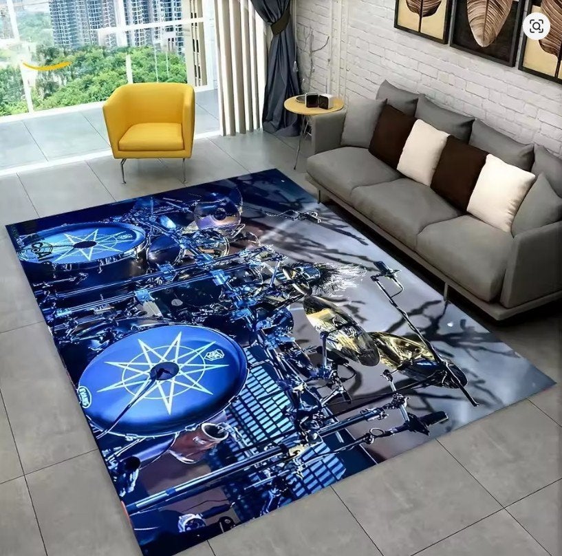 Tapis de sol pour Batteries batteur musicien, Maison & Meubles, Ameublement | Revêtements de sol, Envoi, Neuf, Tapis