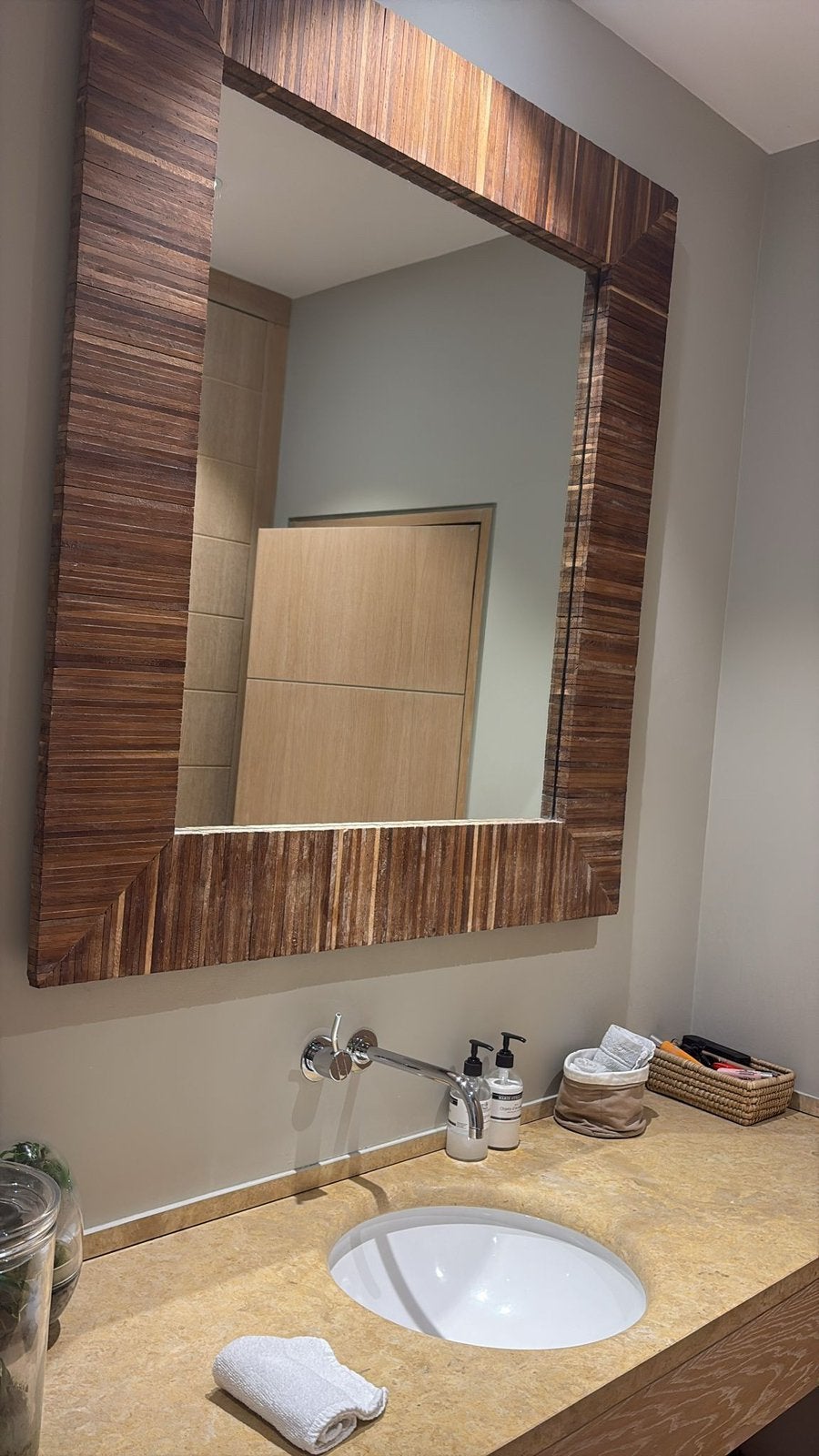 Miroir, Maison & Meubles, Accessoires pour la Maison | Miroirs, Enlèvement, Comme neuf