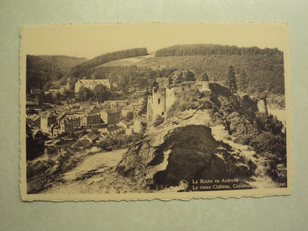 53089 - LA ROCHE EN ARDENNE - LE VIEUX CHATEAU -ZIE 2 FOTO'S, Verzenden