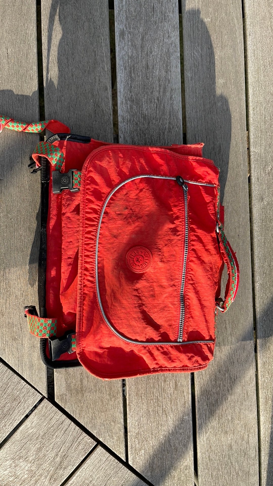 Kipling oranje boekentas, Ophalen, Aktetas of Boekentas, Oranje, 30 tot 40 cm