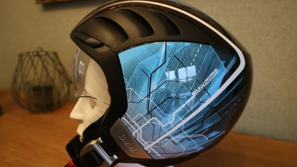 BMW AIRFLOW-HELM!!! ZO GOED ALS NIEUW!!!, Motoren, Overige merken, M, Dames, Jethelm