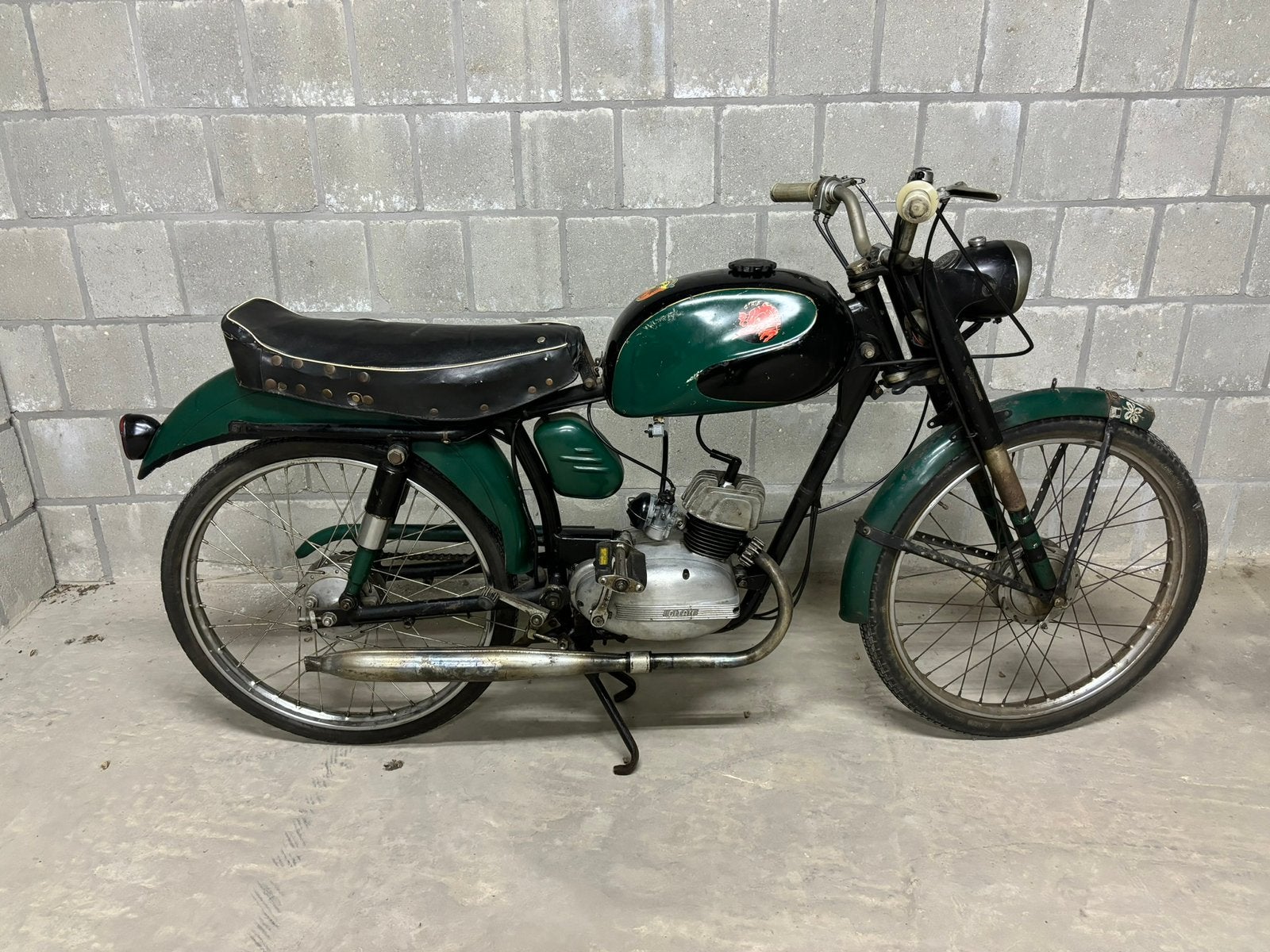 50cc Gitan brommer, Fietsen en Brommers, Brommers | Oldtimers, Overige merken, Klasse B (45 km/u), Ophalen