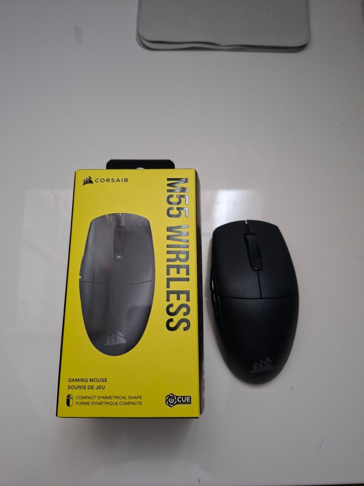 Corsair M55 Wireless, Computers en Software, Muizen, Ophalen, Rechtshandig, Muis, Gaming muis