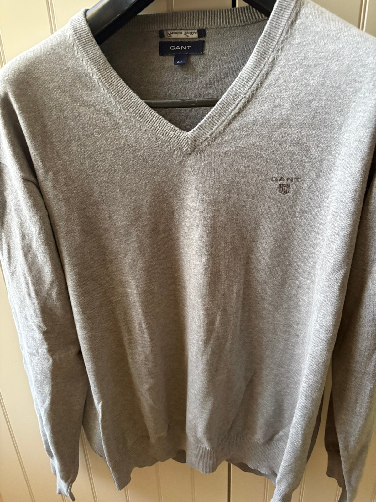 Heren trui Gant, Ophalen, Gedragen, Overige maten, Grijs