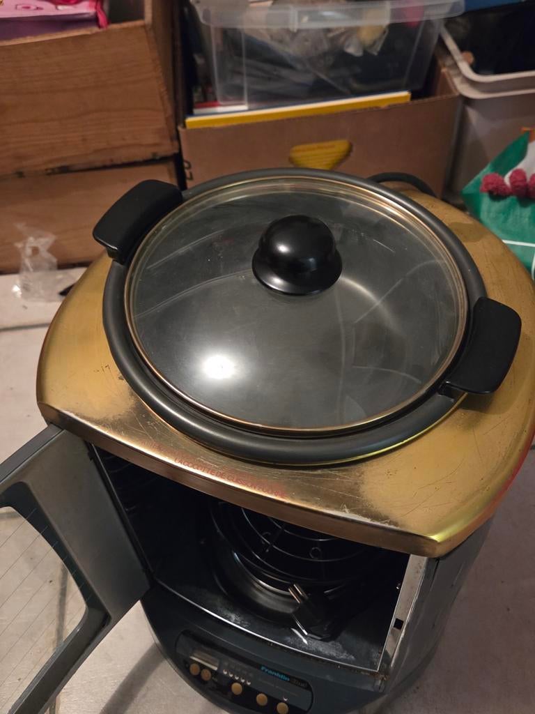 Kip aan spit apperaat, Elektronische apparatuur, Ophalen