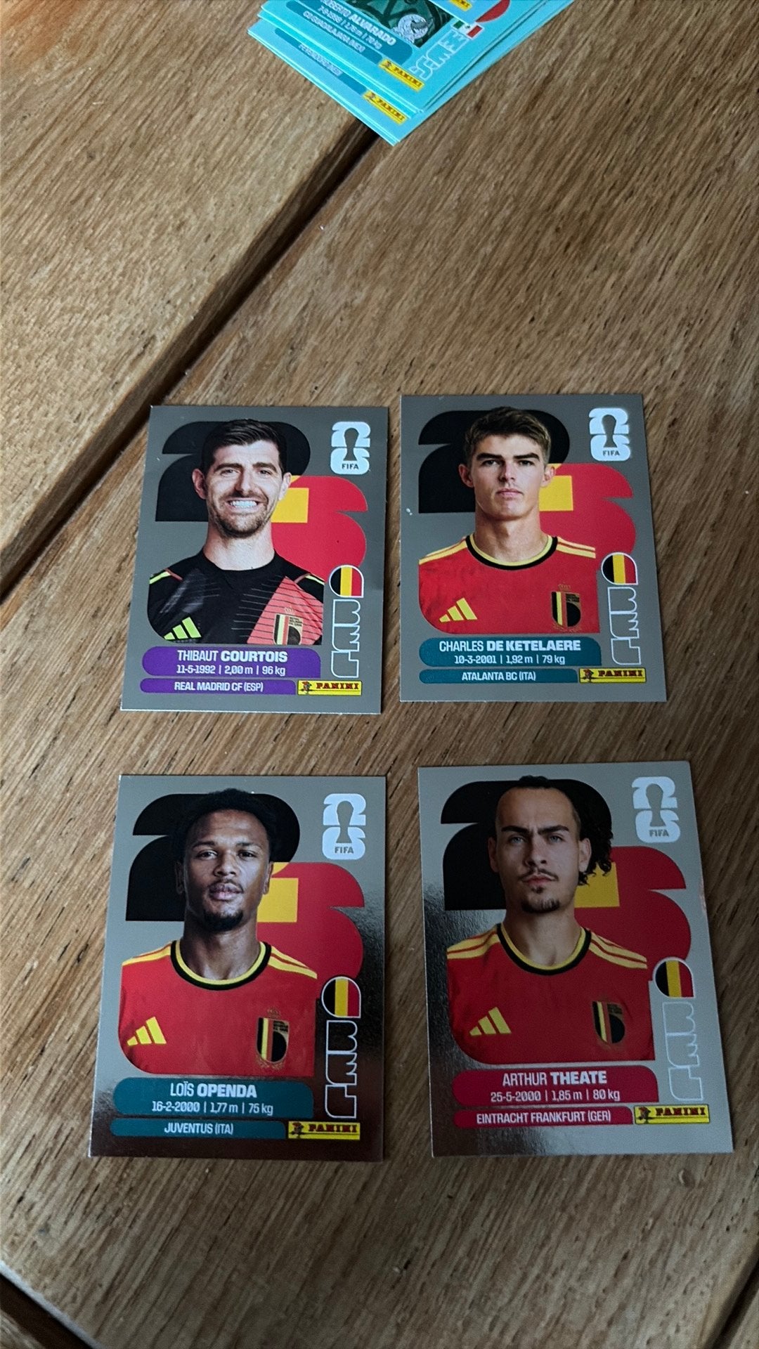 2026 Panini Belgie, Ophalen of Verzenden, Zo goed als nieuw