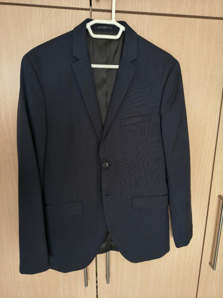 Kostuum Jack & Jones + hemd Pépé, Blauw, Ophalen of Verzenden, Zo goed als nieuw, Jack & jones