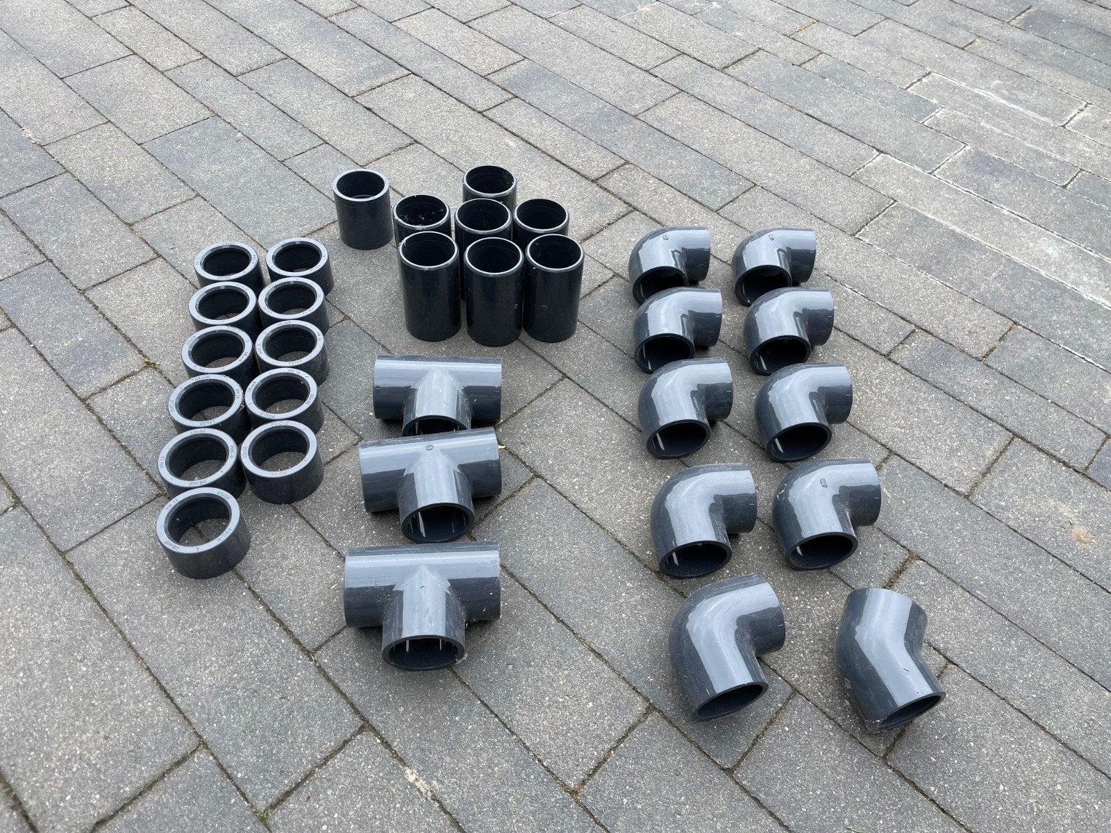 PVC druk hulpstukken diameter 50mm, Ophalen, Nieuw, PVC