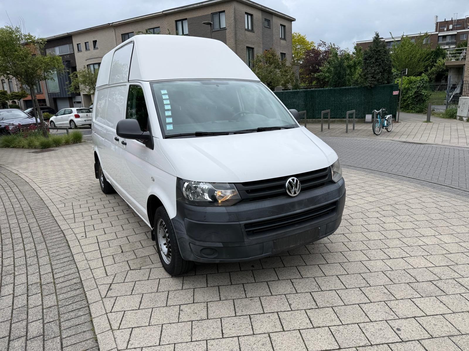 VOLKSWAGEN TRANSPORTER 2.0 TDI L2H3 2014 89000KM AC KEURING, Voorwielaandrijving, Euro 5, Stof, Volkswagen