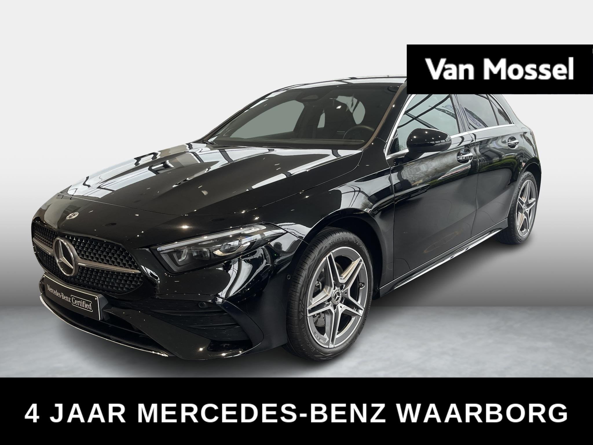 Mercedes-Benz A-Klasse 250 e AMG Line + LEDER + BURMESTER +, Auto's, Stof, Gebruikt, Euro 6, 4 cilinders