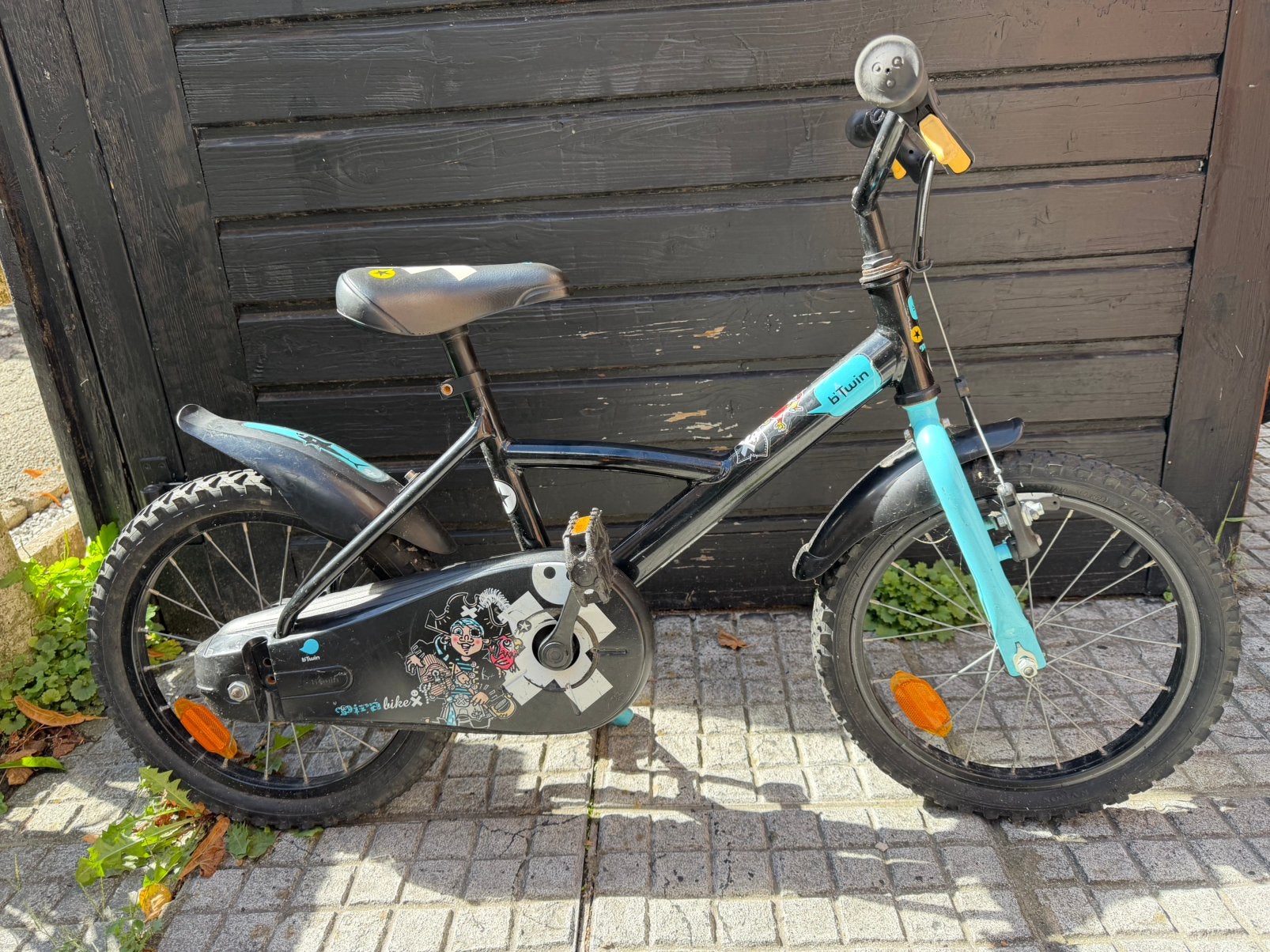 Velo btwin 16 pouces, Vélos & Vélomoteurs, Enlèvement, Utilisé, 16 à 20 pouces
