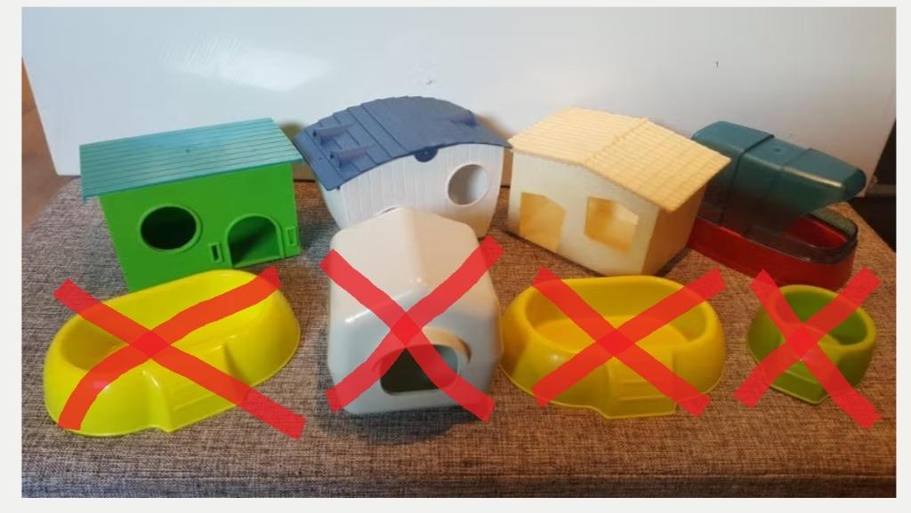 HAMSTERKOOI ACCESSOIRES HUISJES, Animaux & Accessoires, Rongeurs & Lapins | Cages & Clapiers, Enlèvement ou Envoi, Utilisé, Autres types