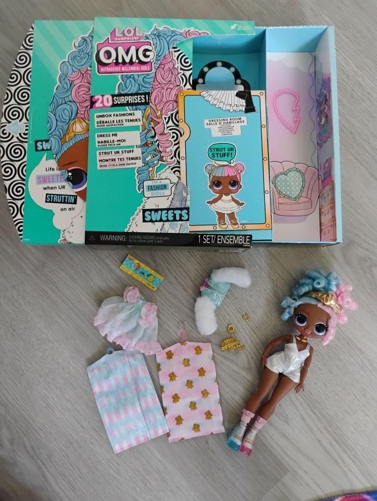 L.O.L. Surprise! OMG Series 4 modepop, Ophalen, Gebruikt, Accessoires