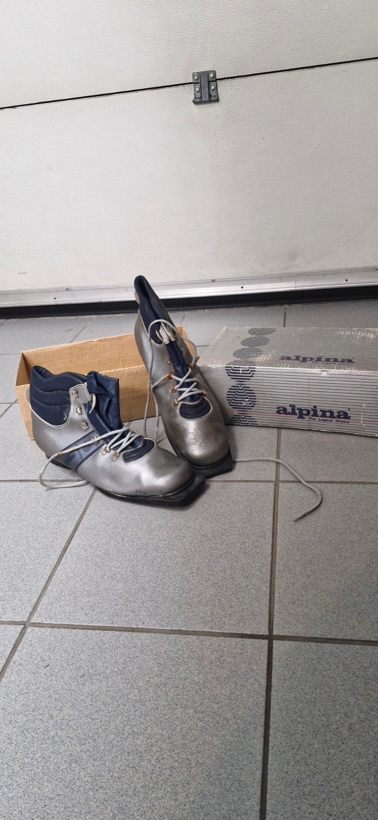 Langlaufschoenen man, Sport en Fitness, Ophalen, Gebruikt