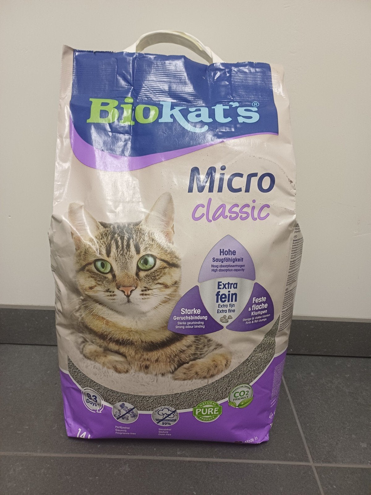 Kattenbakvulling Biokat's micro classic, Dieren en Toebehoren, Ophalen, Nieuw