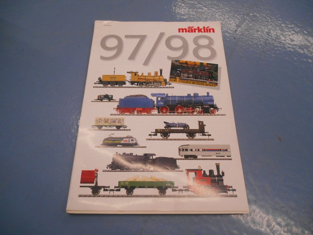 catalogue revue marklin 1997/1998, Ophalen