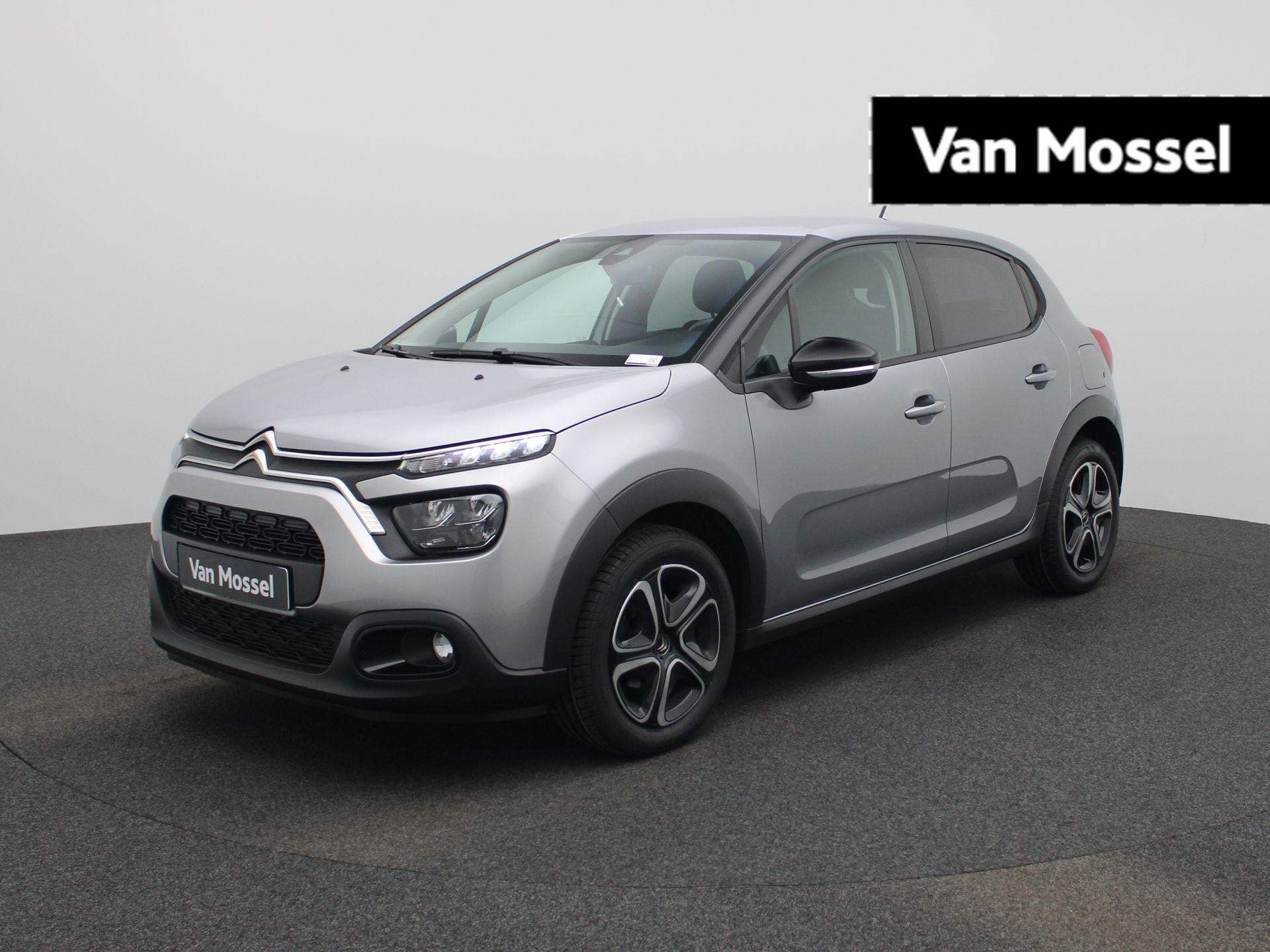 Citroën C3 1.2 PureTech 82 S&S MAN Feel, Argent ou Gris, 96 g/km, Entreprise, Boîte manuelle