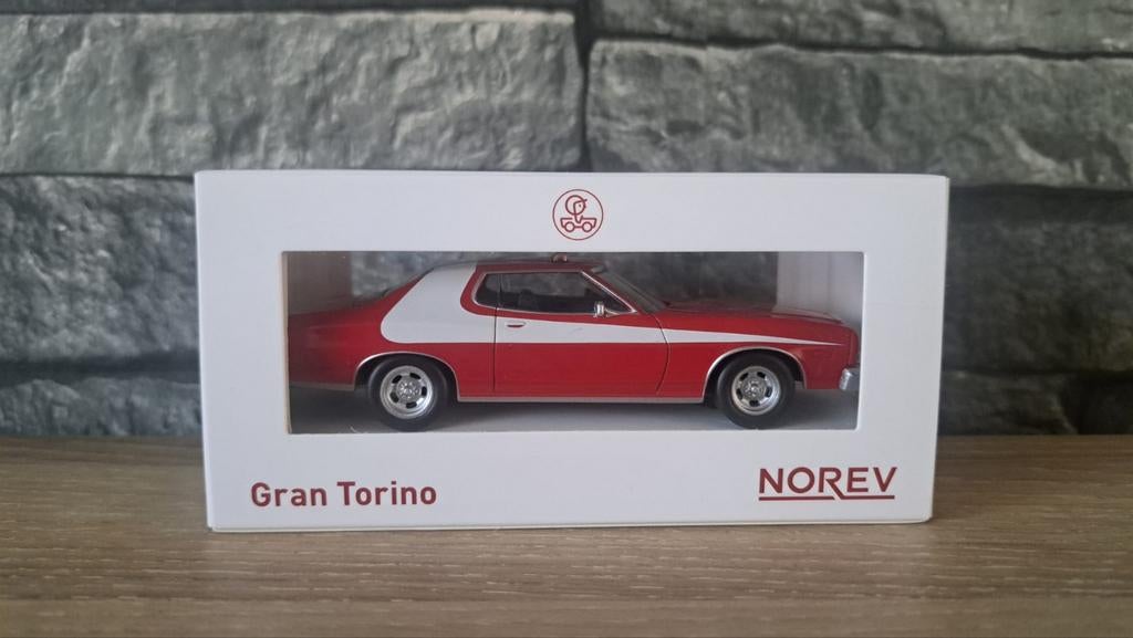 Ford gran Torino starsky & hutch  1/43éme, Hobby en Vrije tijd, Modelauto's | 1:43, Auto, Norev, Ophalen of Verzenden, Norev