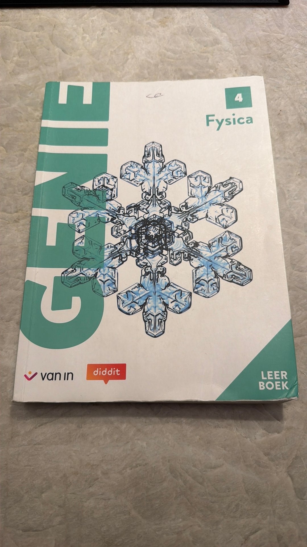 Genie Fysica 4 - leerboek, Boeken, Ophalen of Verzenden, Nederlands