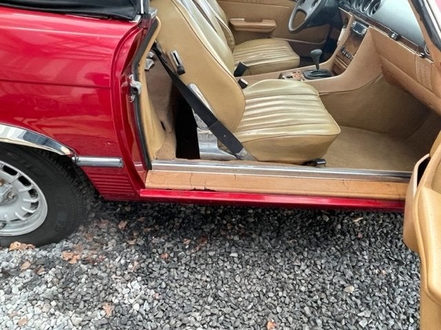 Mercedes Benz 380 SL R107 Roadster Red + Beige Leder 1985, foto 10