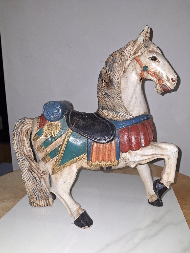 Houten paard, Enlèvement, Utilisé, Bois, Classique