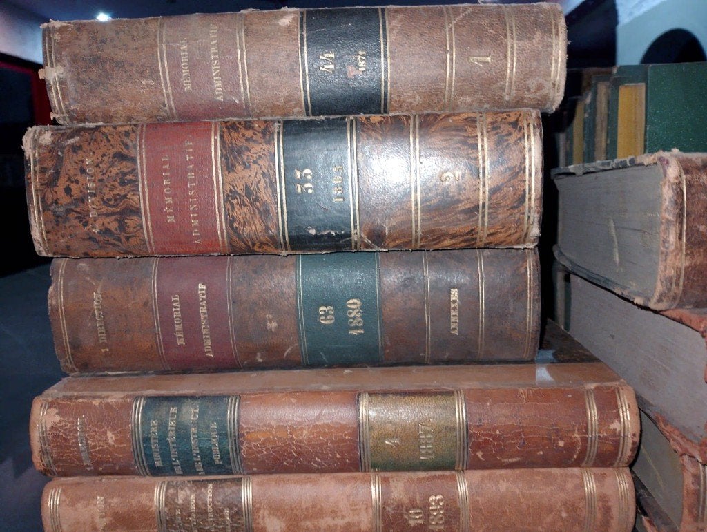 417 antieke boeken (1795-1959), Ophalen
