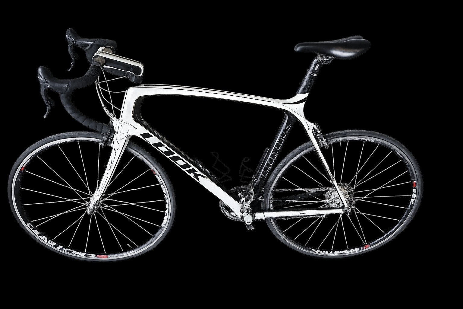koersfiets look, Fietsen en Brommers, Gebruikt, Carbon, Heren, Ophalen
