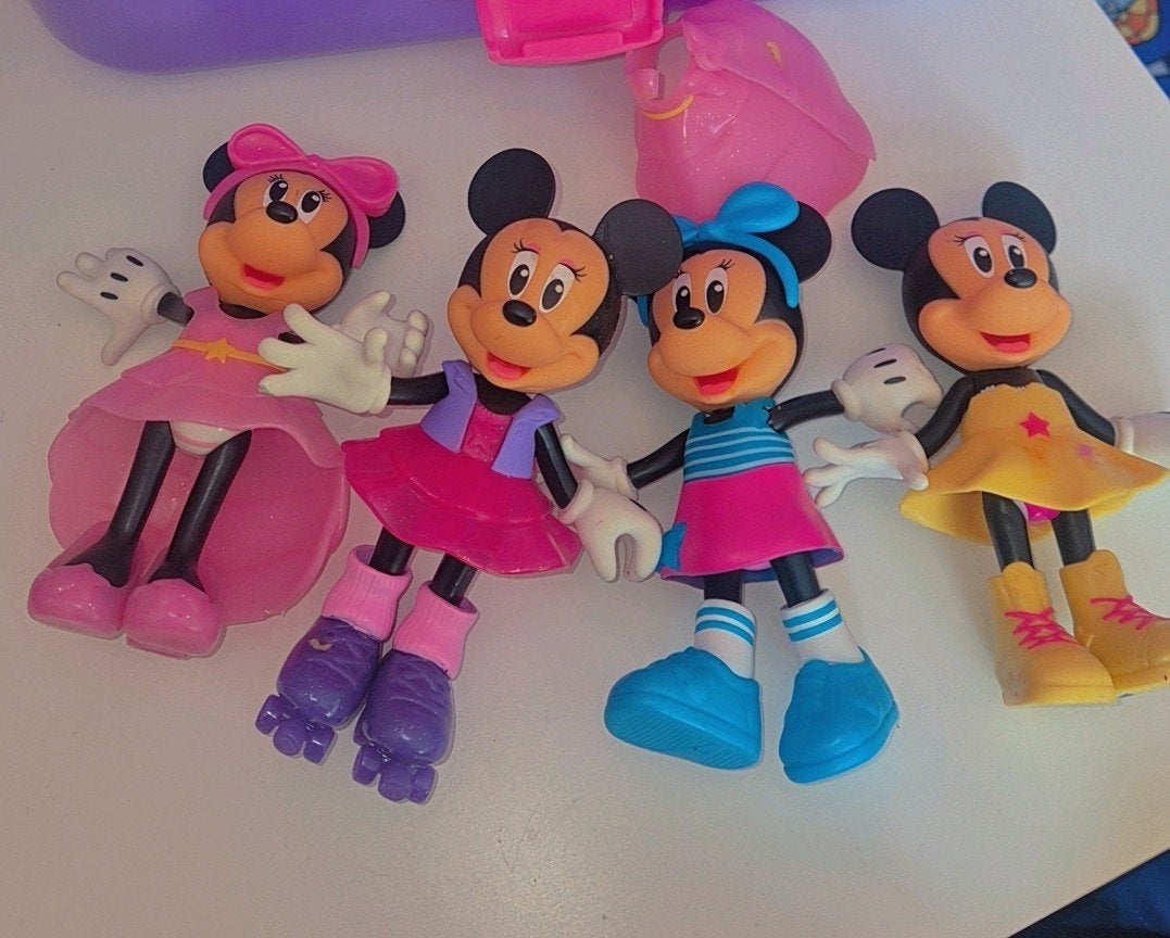 Minnie Mouse-figuren + accessoires, Ophalen