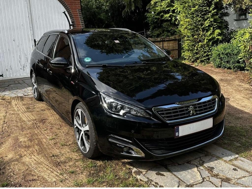 Peugeot 308 SW II 2.0 BlueHDi 150 Stop & Start GT-Line, Voorwielaandrijving, 1998 cc, Lichtsensor, Zwart