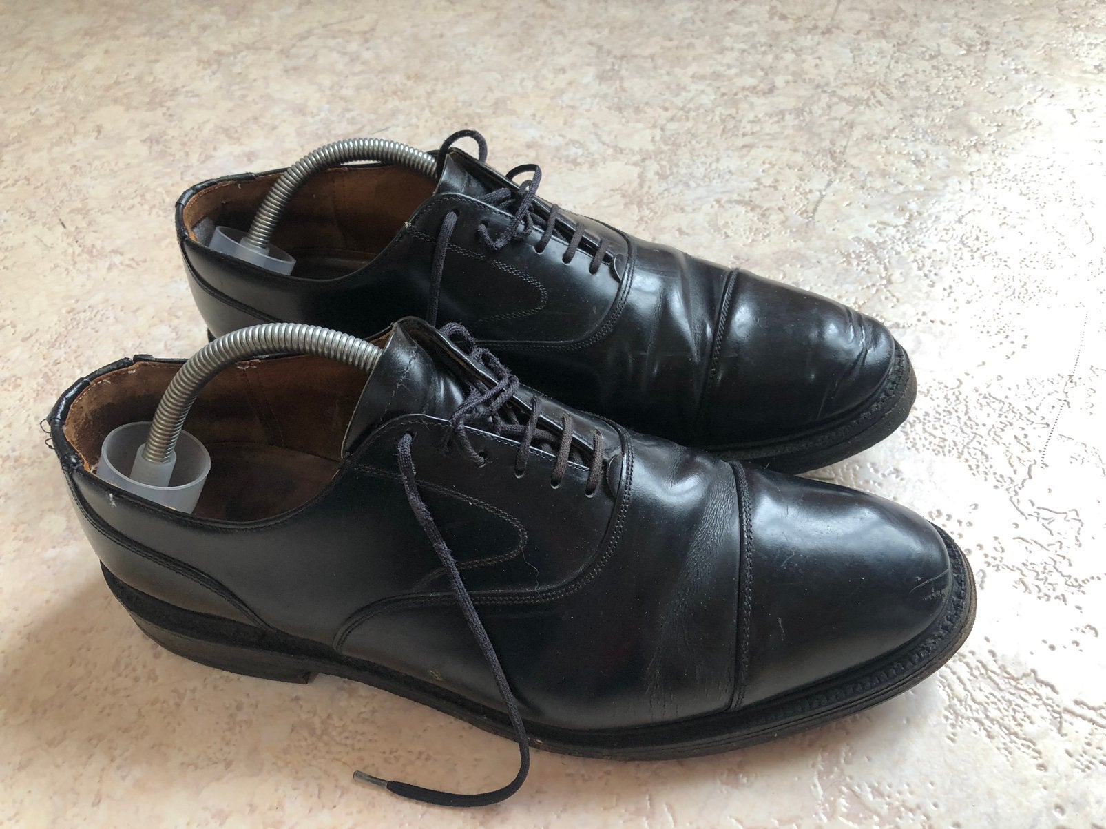 Church is vintage 9 uk voor 43/43,5 euro, Ophalen of Verzenden, Gedragen, Zwart, Veterschoenen