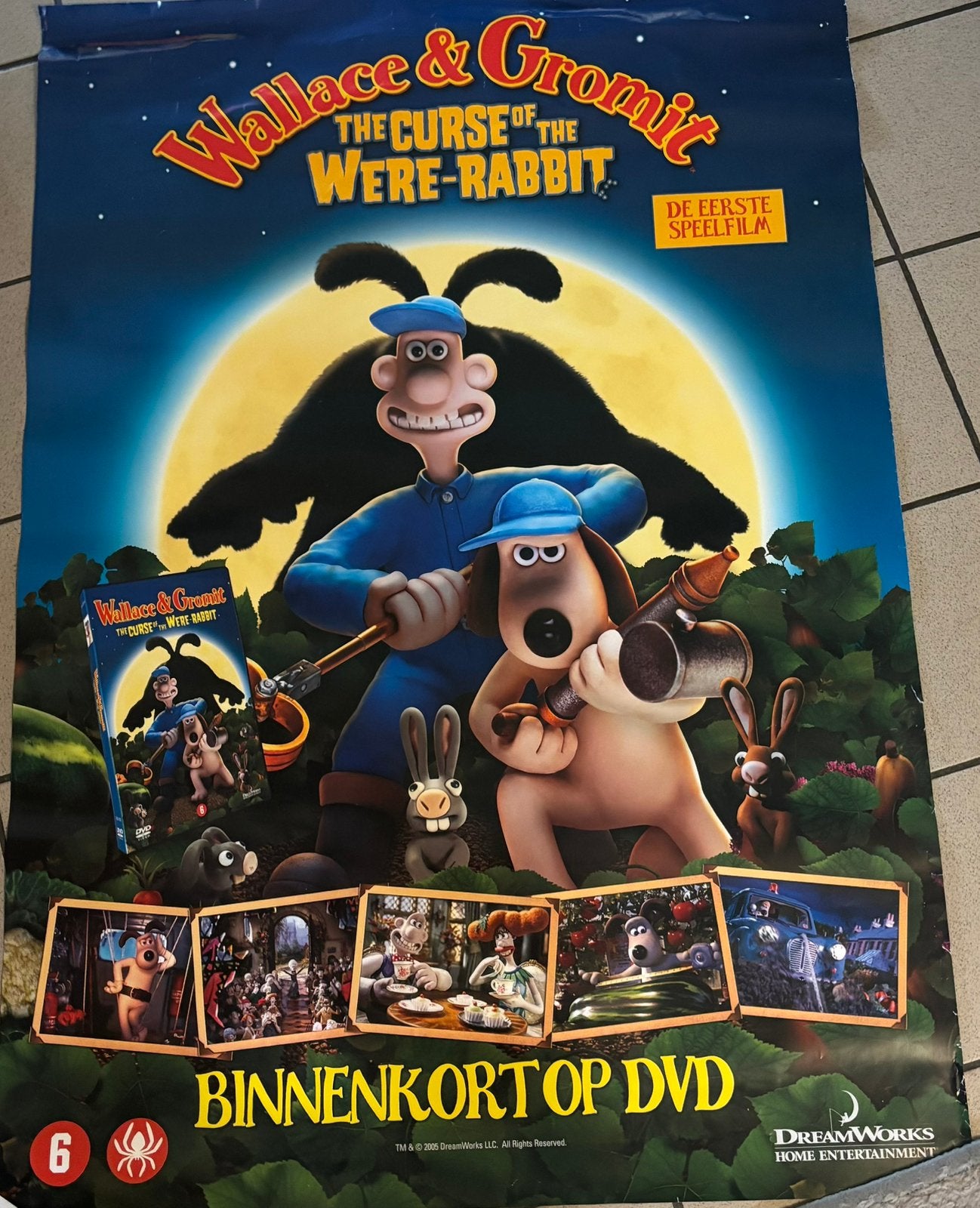 Videotheek poster, Ophalen, Zo goed als nieuw