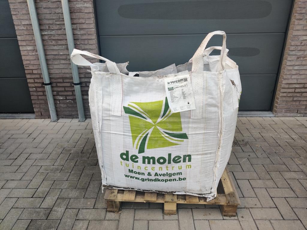 Bigbag Teelaarde (1m³), Ophalen