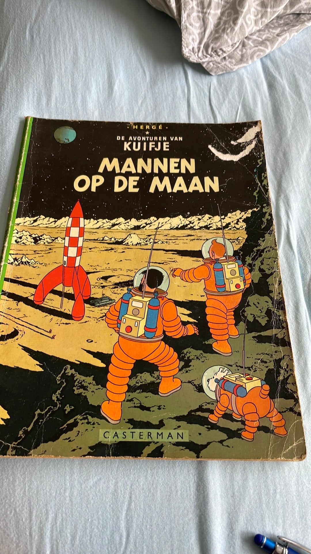 Kuifje op de maan, Boeken, Ophalen of Verzenden, Zo goed als nieuw