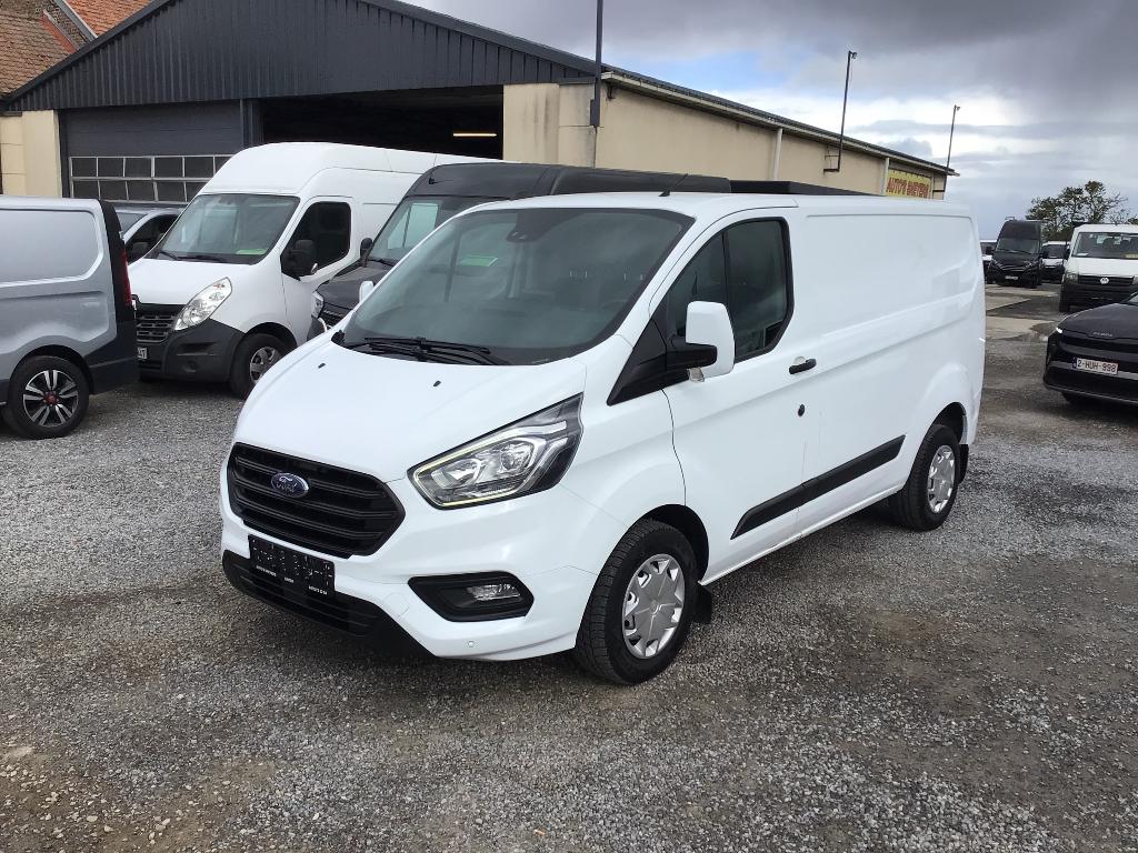 ford custom trend 130pk 2023 84000km full/option 18950e ex, Euro 6, Entreprise, 3 places, Boîte manuelle