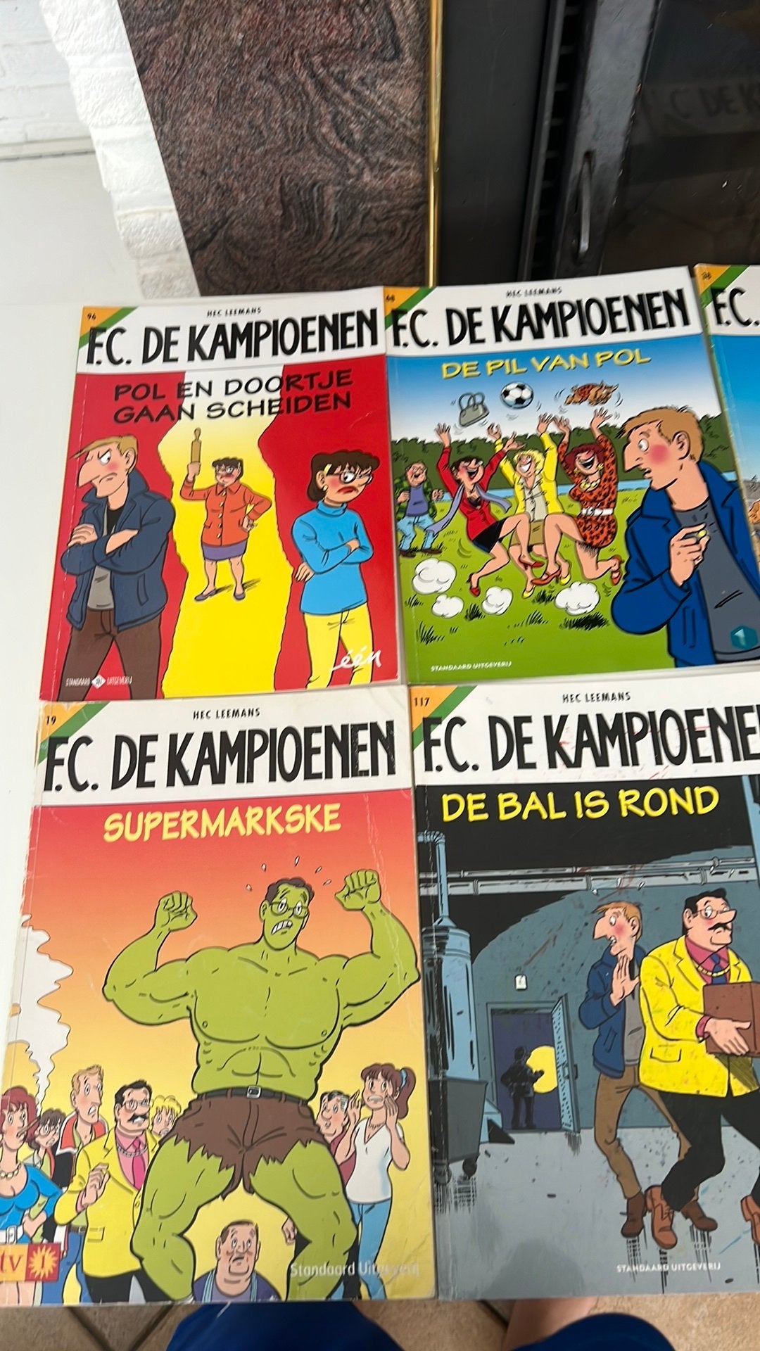 Strips F.C. De Kampioenen, Ophalen, Zo goed als nieuw
