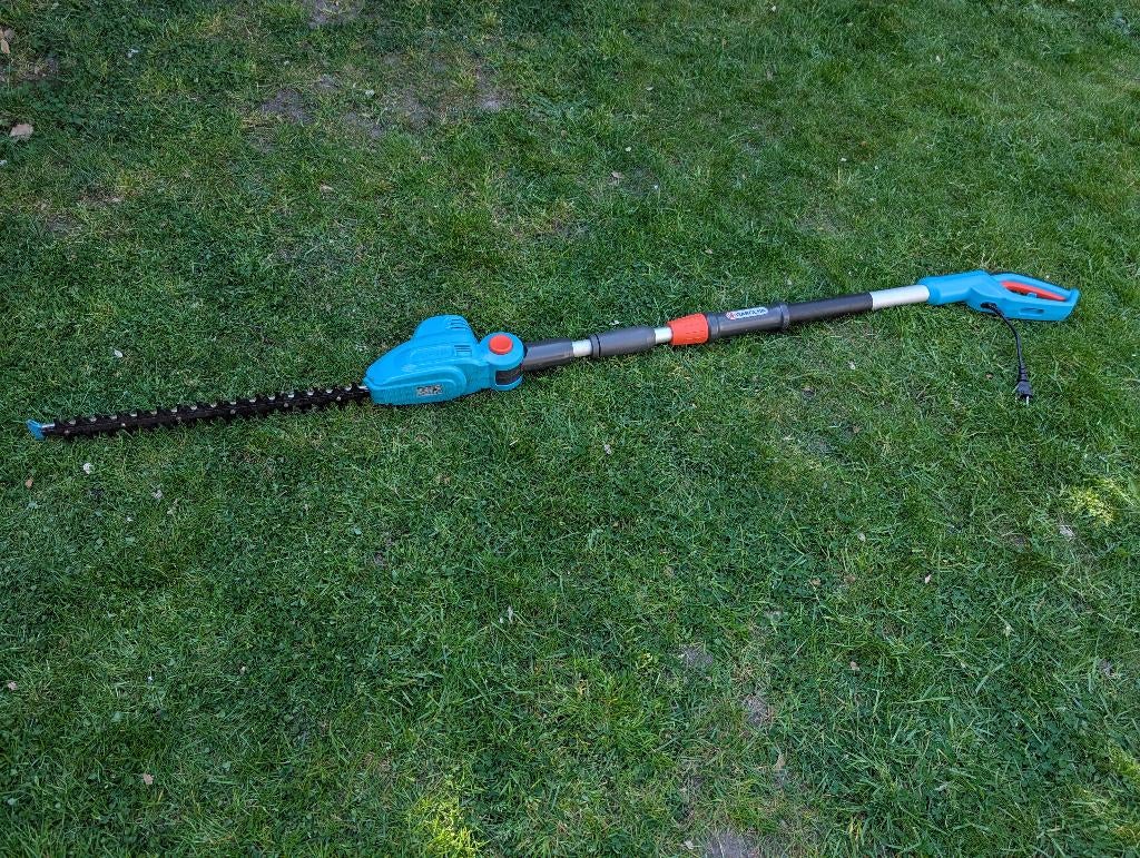 Telescopische heggenschaar Gardena THS 48, Tuin en Terras, Ophalen, Gebruikt, Elektrisch, Cardena