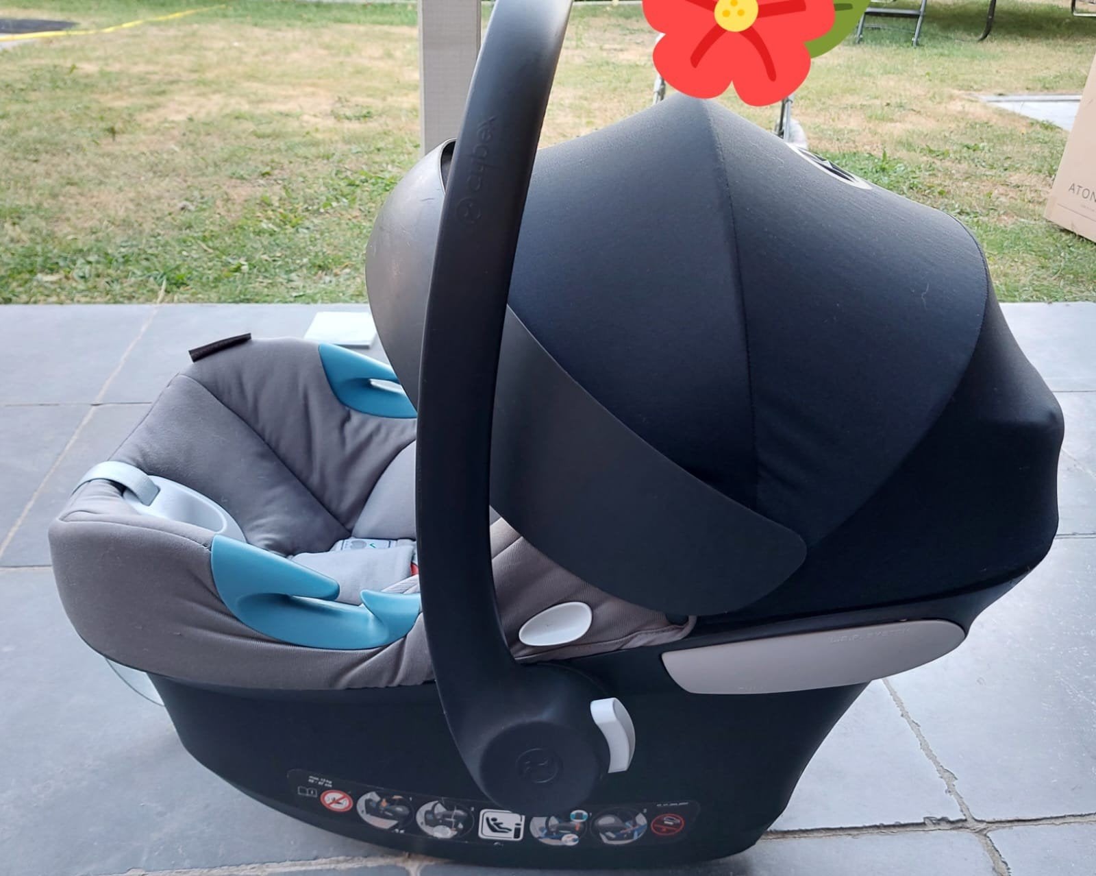 Cybex baby autostoeltje + Isofix Base M, Ophalen, Gebruikt, Isofix