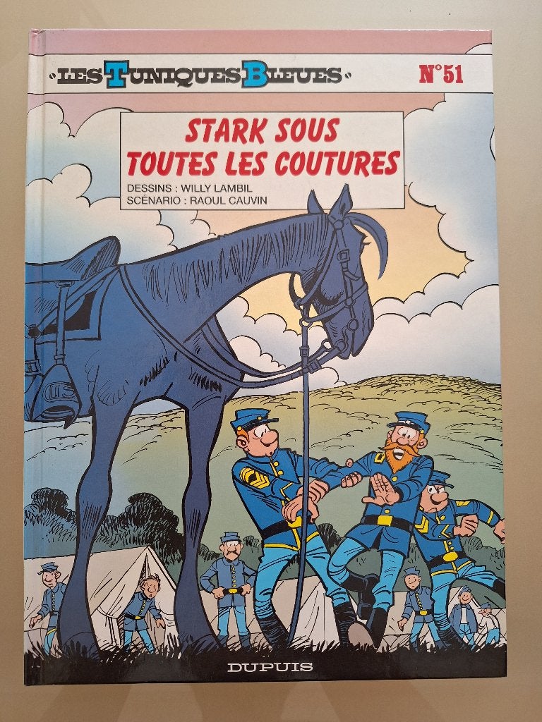 Les Tuniques Bleues T51 EO Stark sous toutes les coutures, Enlèvement ou Envoi, Comme neuf