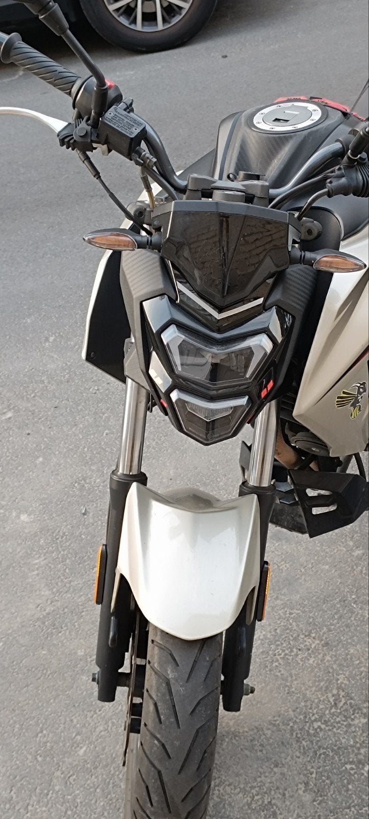 Sym 125 cc nhx te koop, Motos, Motos | Marques Autre, Sym nh x, Occasion, Particulier, Éclairage LED
